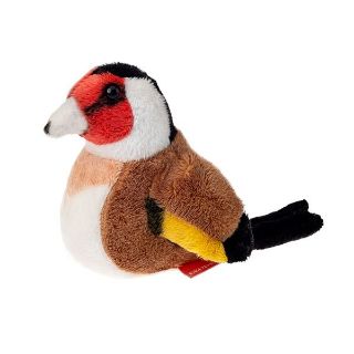 Obrázek z Stehlík obecný plyš 13cm 